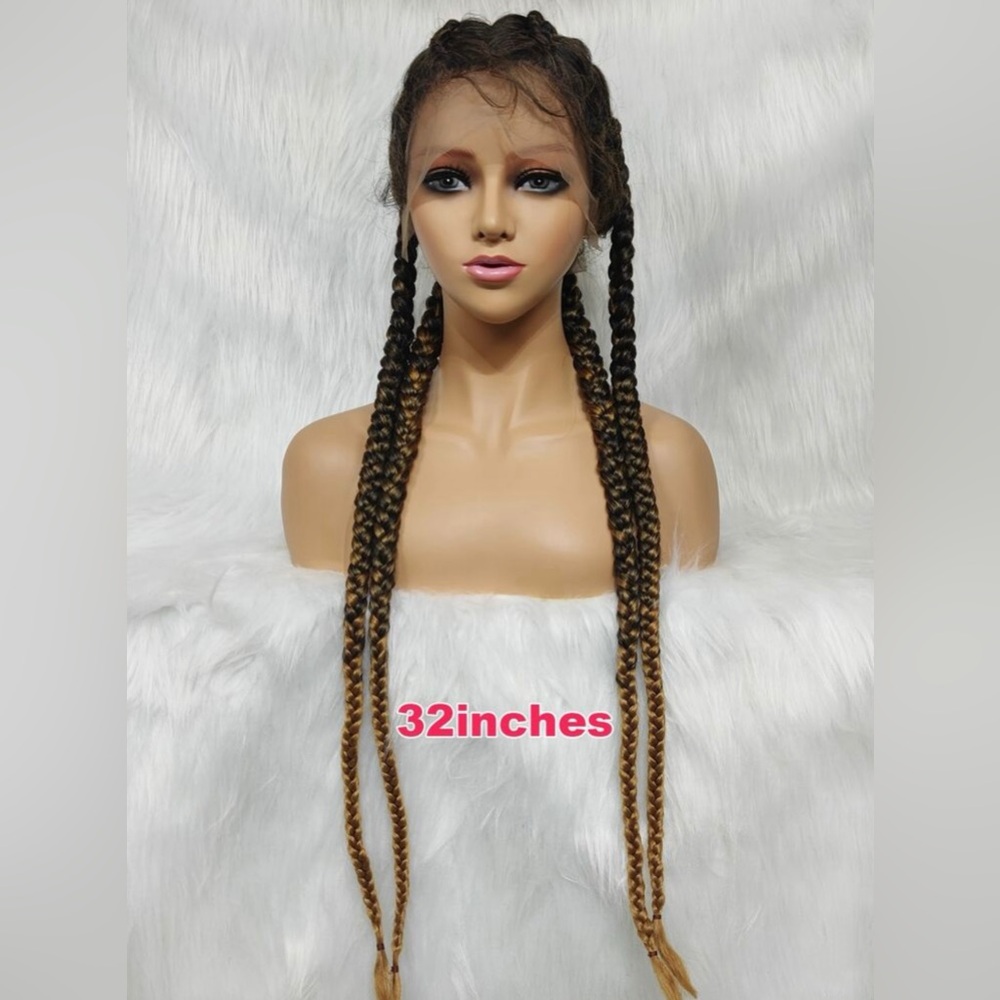 Braided Balayage Wig